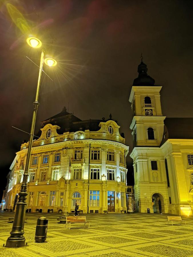 Apartament Plopilor Studios Hermannstadt Exterior foto